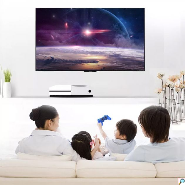 XGAME® HD Ρετρό Παιχνιδομηχανή με 600 Παιχνίδια - 2 Χειριστήρια & Επέκταση με Κάρτα Μνήμης USB, HDMI, RCA - Retro Arcade Game Console