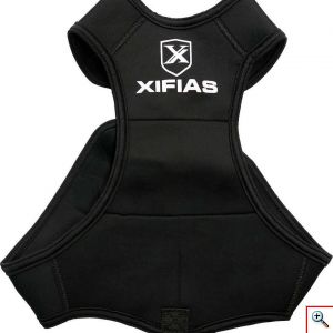 Xifias® Γιλέκο Βαρών Πλάτης για Καταδύσεις NEOPREN Μαύρο
