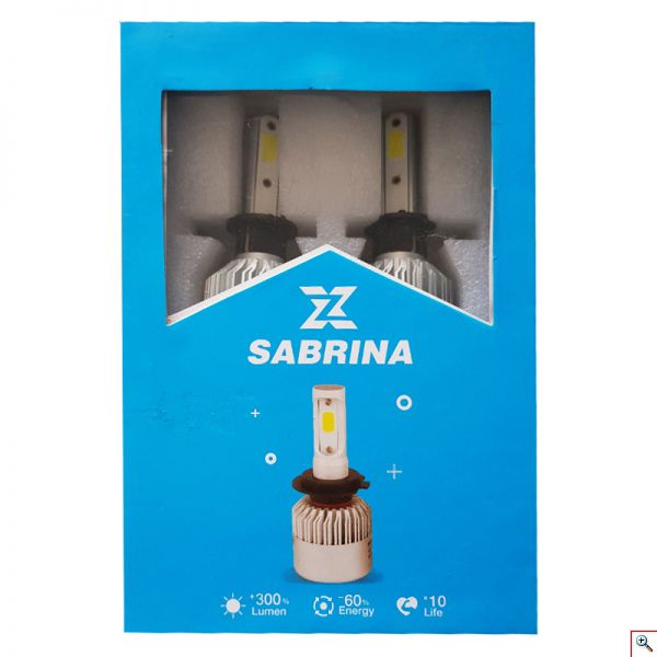 Εμπρόσθια Φώτα Αυτοκινήτου 8000LM H1 LED CANBUS - 72W (2x36W) 6500K - Λαμπτήρες 2τμχ