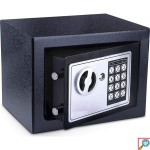 Powertech® Εντοιχιζόμενο Χρηματοκιβώτιο Ασφαλείας με Ψηφιακό Κλείδωμα 3-8 Ψηφίων & Κλειδί 17x23x17cm