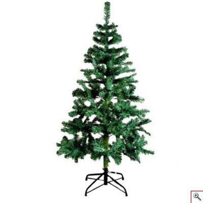 Οικονομικό Χριστουγεννιάτικο Δέντρο 180cm με Μεταλλική Βάση - Διακοσμητικό Έλατο Christmas Tree