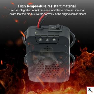 Έξυπνο Απωθητικό Τρωκτικών - Ποντικών Αυτοκινήτου με Υπερήχους 12V Αυτόματο με Προστασία Κυκλώματος - Car Mouse Repeller