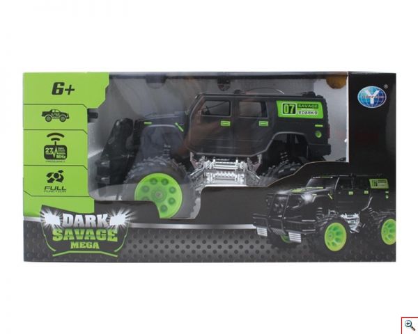 Τηλεκατευθυνόμενο Off Road Αυτοκίνητο Dark Savage με Χειριστήριο κατάλληλο για παιδιά άνω των 6 ετών
