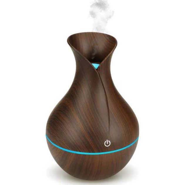Υγραντήρας Υπερήχων & Αρωματοθεραπείας με LED Φωτισμό - USB Ultrasonic Εκνεφωτής Aroma Humidifier