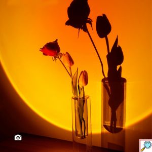 Φωτιστικό Sun Projector Lamp με Ρύθμιση Φωτεινότητας & Υγραντήρας Υπερήχων & Αρωματοθεραπείας 300ml με LED Νυχτερινό Φωτισμό