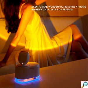 Φωτιστικό Sun Projector Lamp & Υγραντήρας Υπερήχων & Αρωματοθεραπείας 300ml με LED Νυχτερινό Φωτισμό