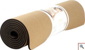 Στρώμα Γυμναστικής Yoga AMILA 6mm από Φυσικό Φελλό TPE