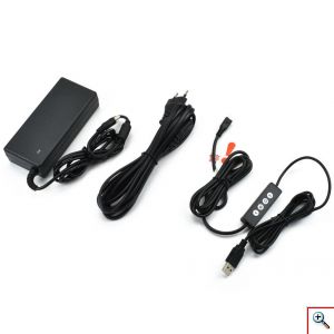 Επαγγελματικό Διπλό Φωτιστικό LED USB 35W με Βάση Κινητού - 3 Ρυθμίσεις Φωτισμού & Ρυθμιζόμενη Φωτεινότητα RK39 - Μαύρο