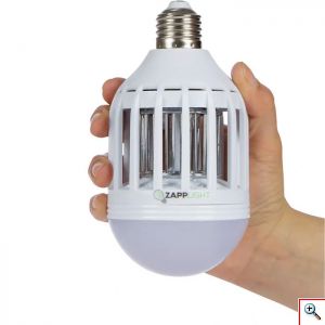 Λάμπα LED & Ηλεκτρικό Εντομοκτόνο 3 Λειτουργιών 2 σε 1- Εντομοπαγίδα Κουνουπιών