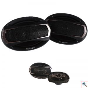 Ζεύγος Ομοαξονικών Ηχείων Αυτοκινήτου ARRANGO, Oval 25x17cm, 2 Δρόμων, 2x200W Ισχύος, Με Καπάκι, AC76023