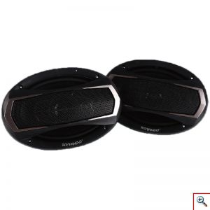 Ζεύγος Ομοαξονικών Ηχείων Αυτοκινήτου ARRANGO, Oval 25x17cm, 2 Δρόμων, 2x200W Ισχύος, Με Καπάκι, AC76023