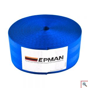 Ζώνη Ασφαλείας Αυτοκινήτου Υψηλής Αντοχής 10m για DIY - Ιμάντας Πολυεστέρα EPMAN EPWR2018M10 - Μπλε