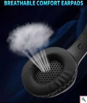 KOMC® Ενσύρματα Gaming Ακουστικά Κεφαλής On Ear με Μικρόφωνο - Λειτουργία Μείωσης Θορύβου & Σύνδεση 3.5mm P6 σε Διάφορα ΧρώματαKOMC® Ενσύρματα Gaming Ακουστικά Κεφαλής On Ear με Μικρόφωνο - Λειτουργία Μείωσης Θορύβου & Σύνδεση 3.5mm P6 σε Διάφορα Χρώματα