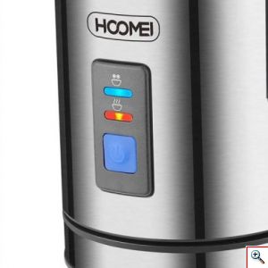 Hoomei® Inox Συσκευή για Αφρόγαλα 550W 250ml με Αντικολλητική Επίστρωση HM-5752