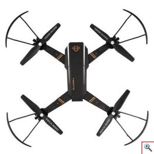 Phantom Tηλεκατευθυνόμενο Αναδιπλούμενο Τετρακόπτερο Drone με Κάμερα 720p - Χειριστήριο με Βάση Κινητού & Γυροσκόπιο 6 Αξόνων D5HW