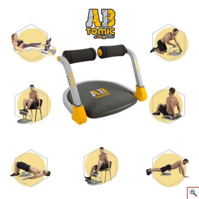 AB Tomic Έξυπνο Πολυόργανο Ολικής Εκγύμνασης του Σώματος με 4 Επίπεδα Αντίστασης